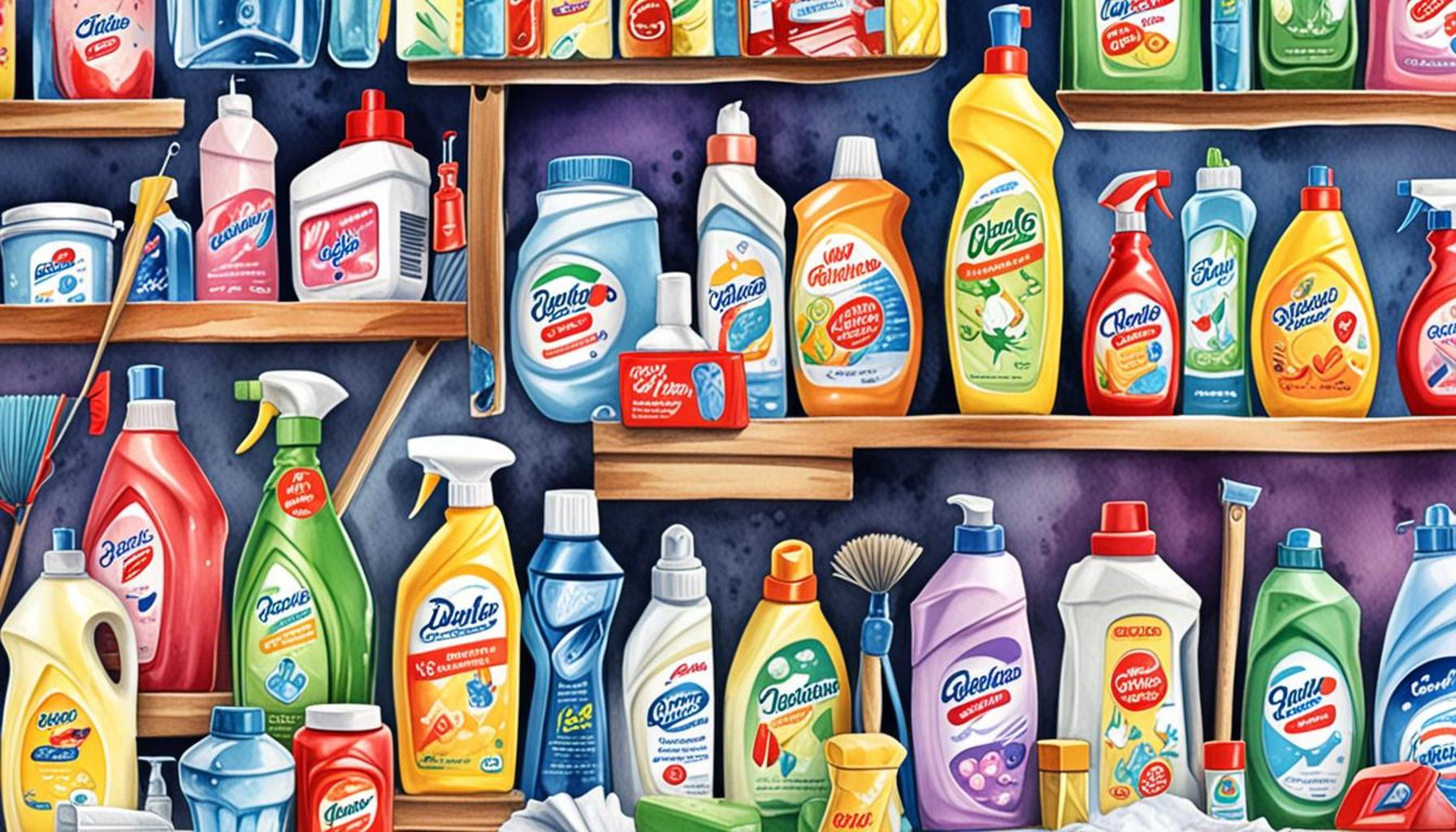 The importance of categorizing cleaning products for more efficient maintenance