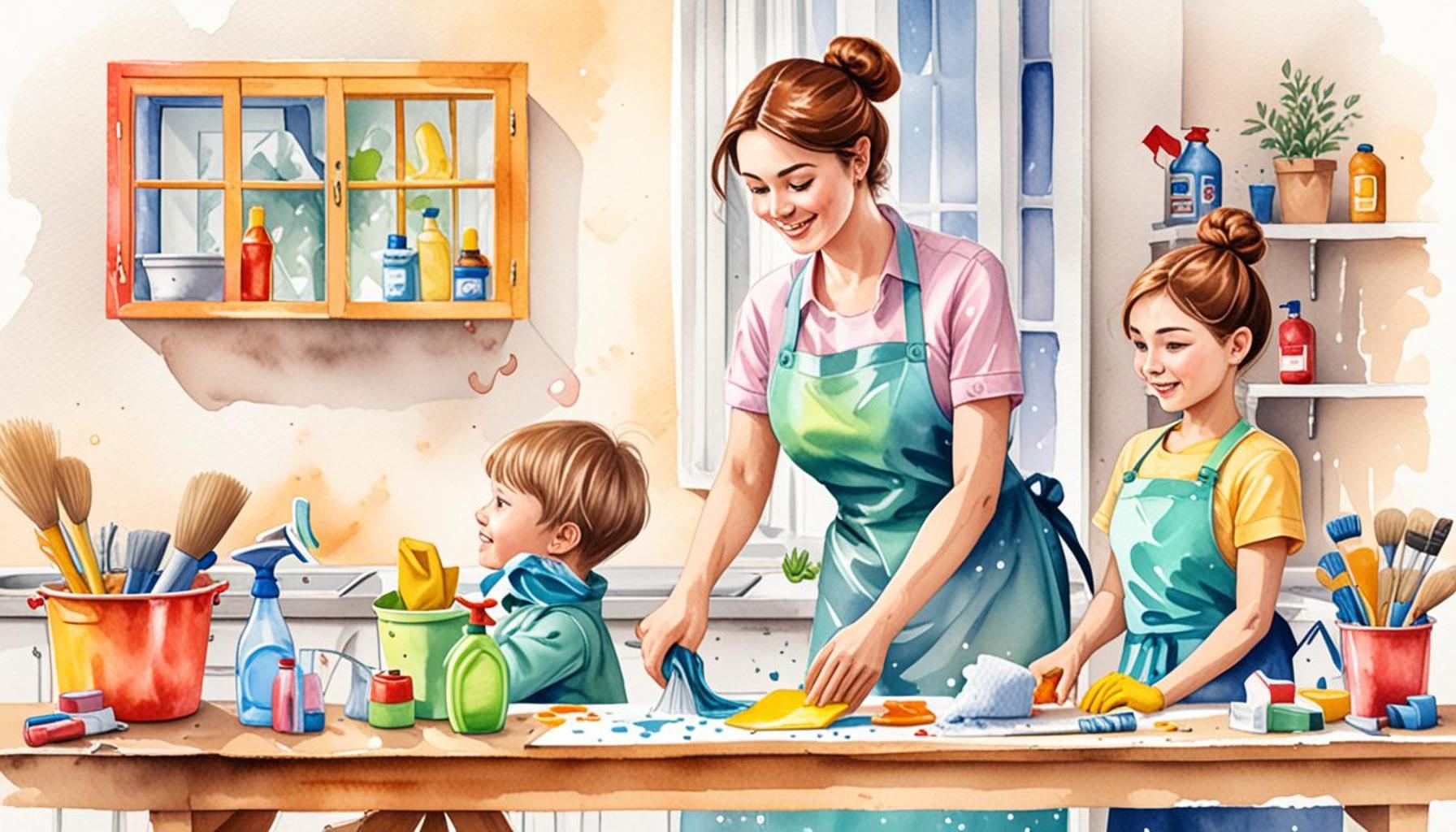 Strategies for Delegating Cleaning Tasks Among Family Members