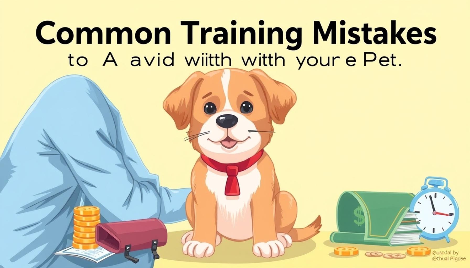 Common Training Mistakes to Avoid with Your Pet