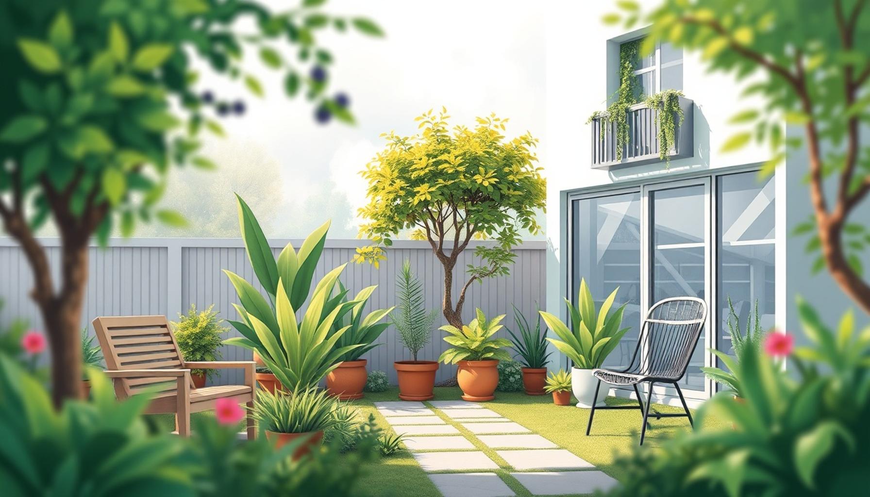 The Importance of Green Space: Integrating Minimalism in the Organization of Gardens and Outdoor Areas